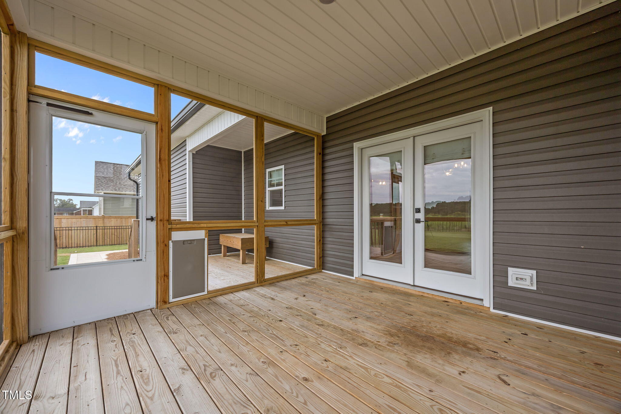 1270 Sheriff Johnson Road Angier, NC 27501 - Photo 25 of 50 a view of a livingroom with wooden floor and a balcony