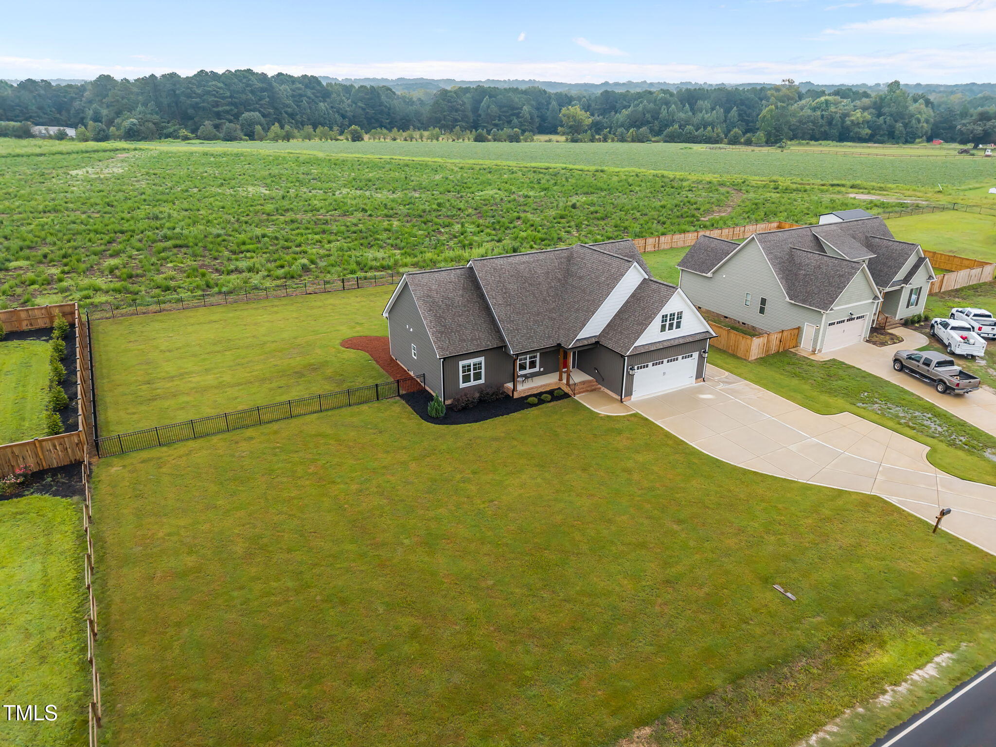 1270 Sheriff Johnson Road Angier, NC 27501 - Photo 44 of 50 a view of a lake with a yard
