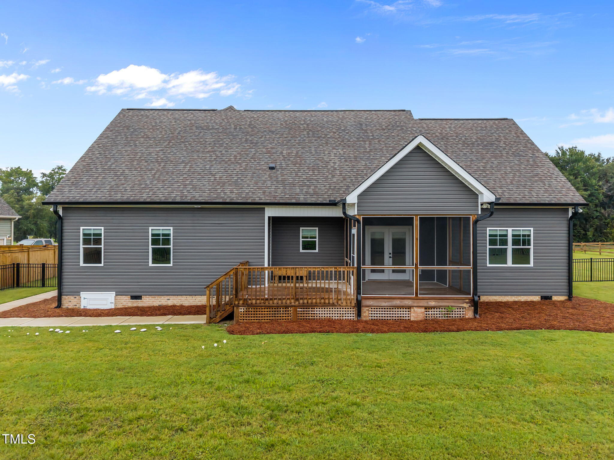 1270 Sheriff Johnson Road Angier, NC 27501 - Photo 45 of 50 a house view with a garden space