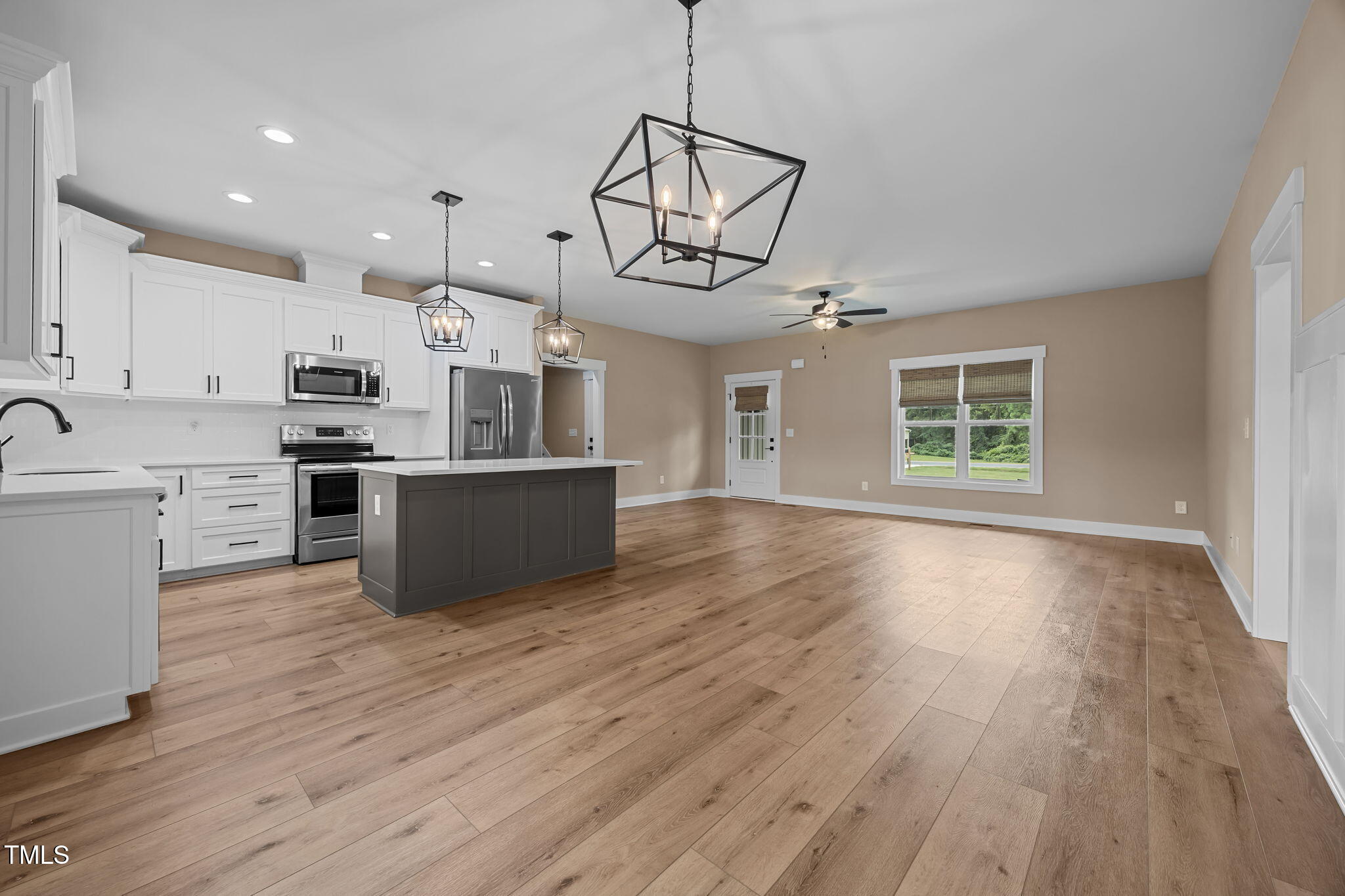 1270 Sheriff Johnson Road Angier, NC 27501 - Photo 5 of 50 a view of a kitchen with microwave and cabinets
