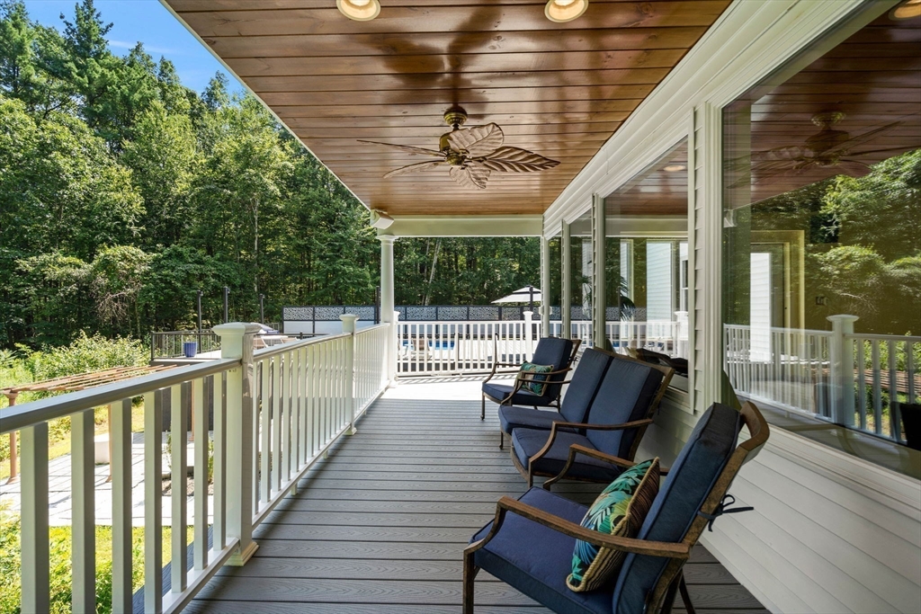 49 Parker Road Shirley, MA 01464 - Photo 24 of 42 a view of living room with furniture and wooden deck