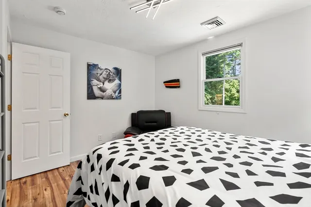 a view of a hallway with entryway