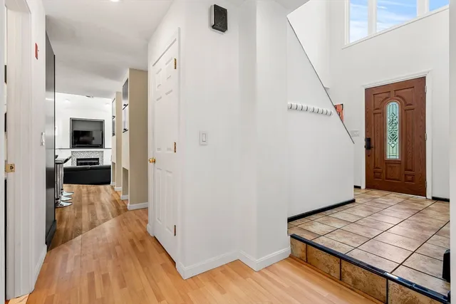 a view of a living room