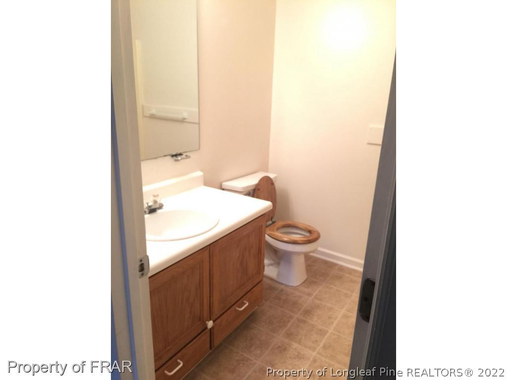 7685 Elliott Bridge Road Spring Lake, NC 28390 - Photo 14 of 26 a bathroom with a sink and a toilet