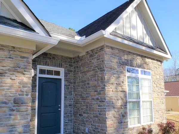 a view of front door of house
