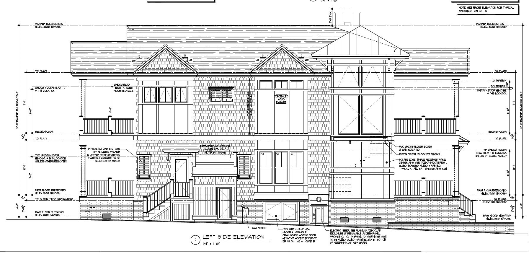 154 98th Street Stone Harbor, NJ 08247 - Photo 9 of 12 a black and white photo of a living room