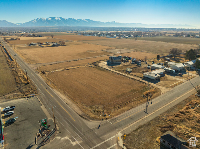 5500 South W Hooper, UT 84315 - Photo 4 of 17 Aerial view featuring a mountain view and a rural view