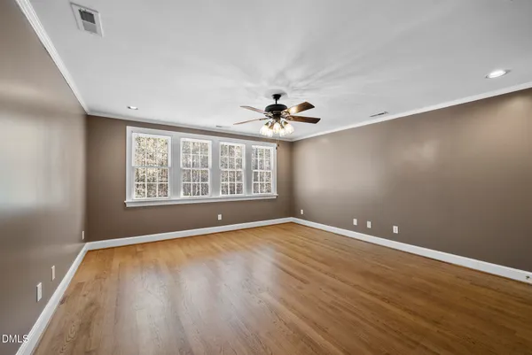 an aerial view of residential house with outdoor space