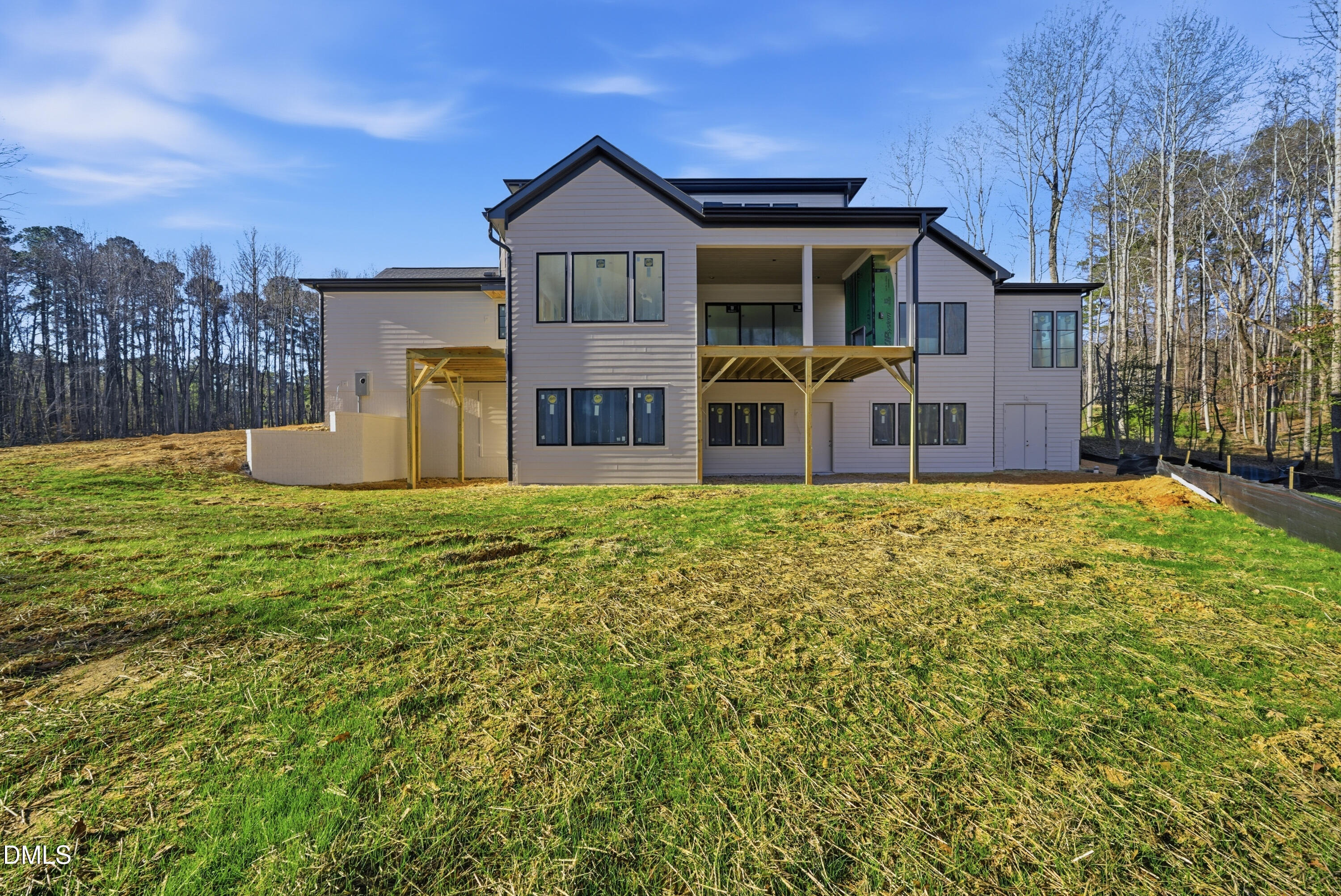 408 Shinleaf Pond Trail Raleigh, NC 27614 - Photo 9 of 75 a view of a house with a big yard and large tree