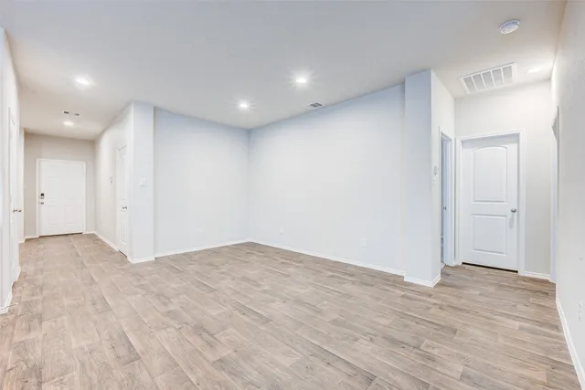 a view of empty room