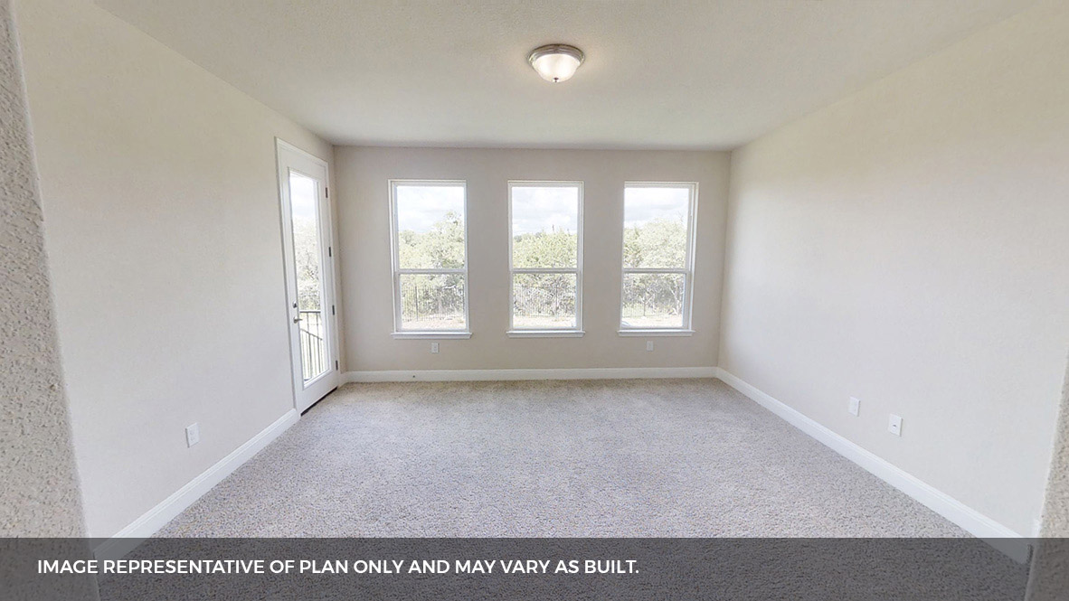 516 Prairie Wind Drive Leander, TX 78641 - Photo 32 of 40 a view of an empty room with a window