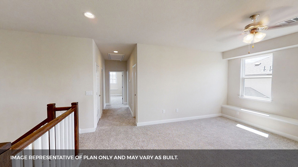 516 Prairie Wind Drive Leander, TX 78641 - Photo 36 of 40 a view of an empty room and a windows