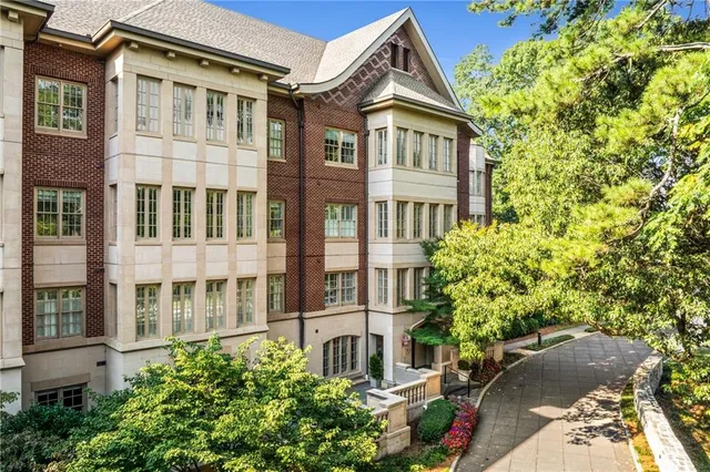 an aerial view of residential house with outdoor space