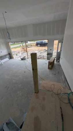 a room with window