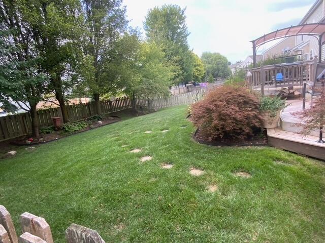 464 Shellbark Road Marysville, OH 43040 - Photo 26 of 37 Fenced and nicely landscaped back yard