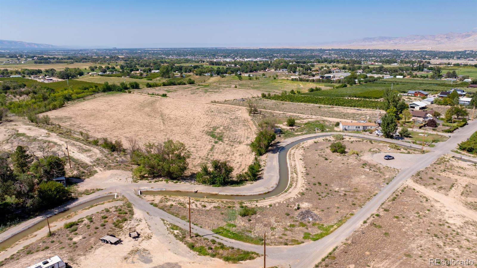 267 33 Road Palisade, CO 81526 - Photo 16 of 43 an aerial view of a house with a lake view