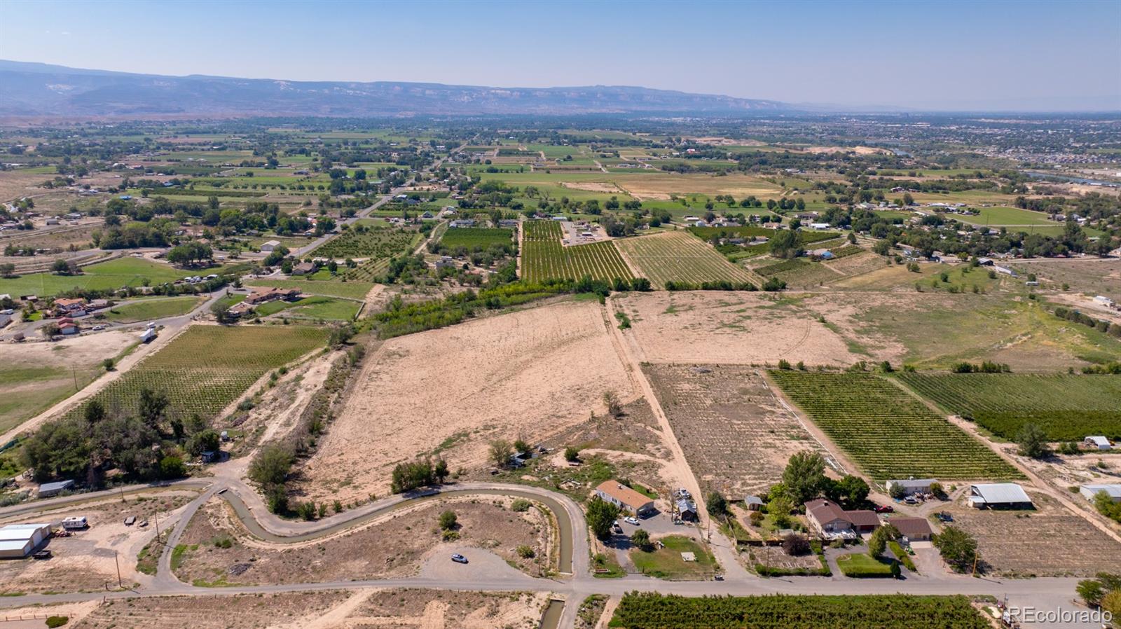 267 33 Road Palisade, CO 81526 - Photo 36 of 43 an aerial view of a city with lots of residential buildings