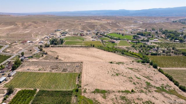 a view of a lake with mountains in the background
