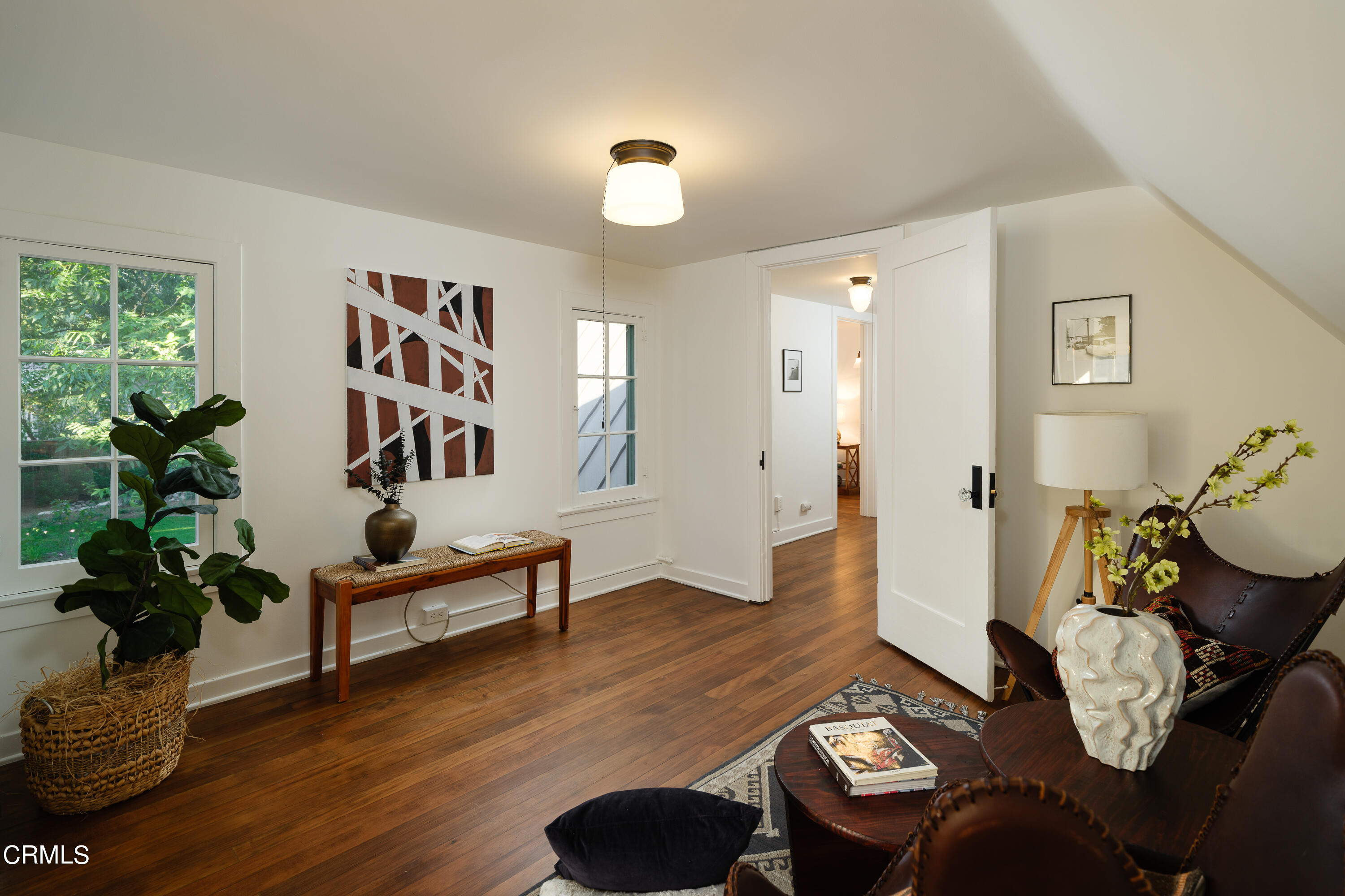53 East Altadena Drive Altadena, CA 91001 - Photo 28 of 69 a living room with furniture and wooden floor