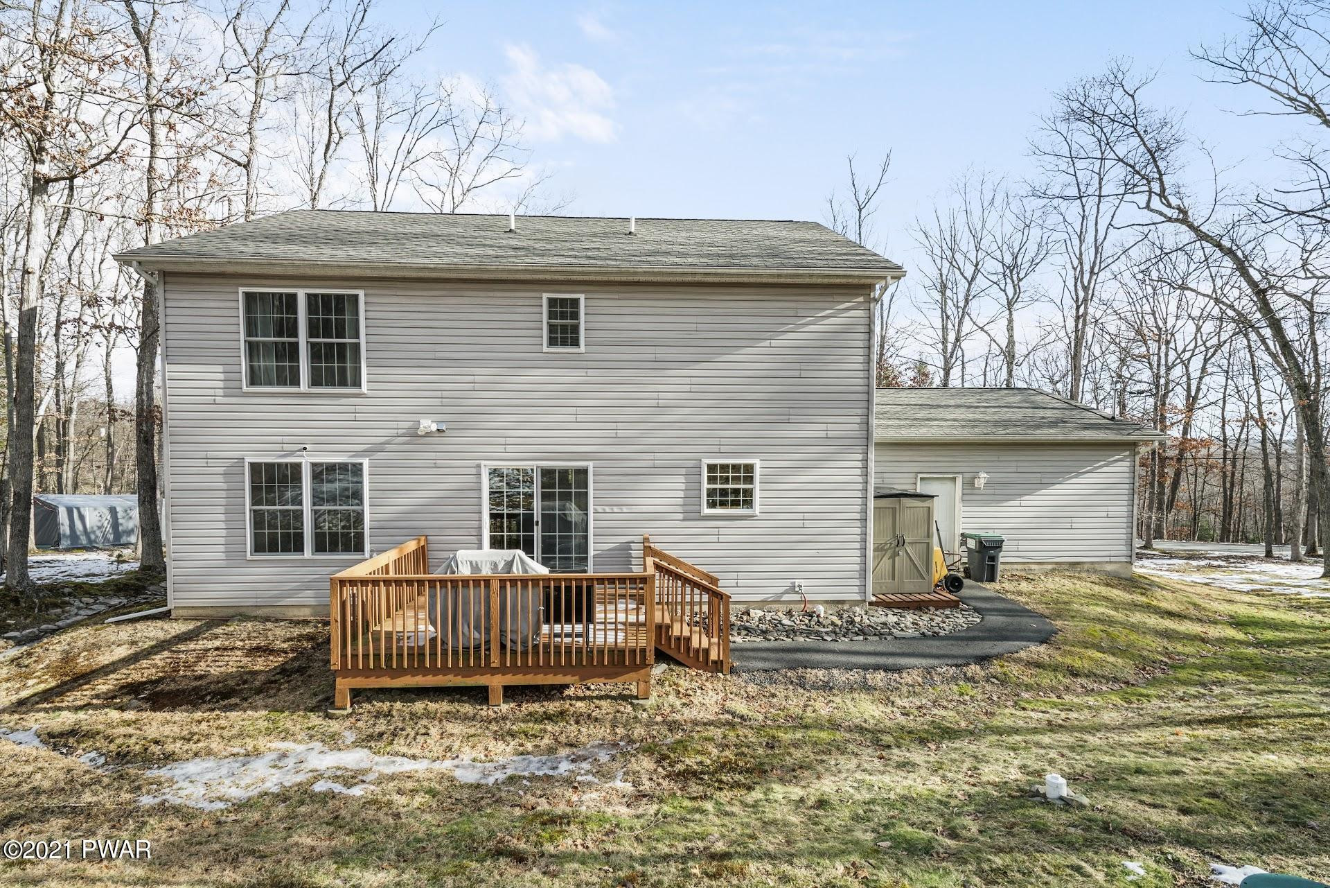 137 Lewis Road Milford, PA 18337 - Photo 31 of 36 Rear View / Backyard