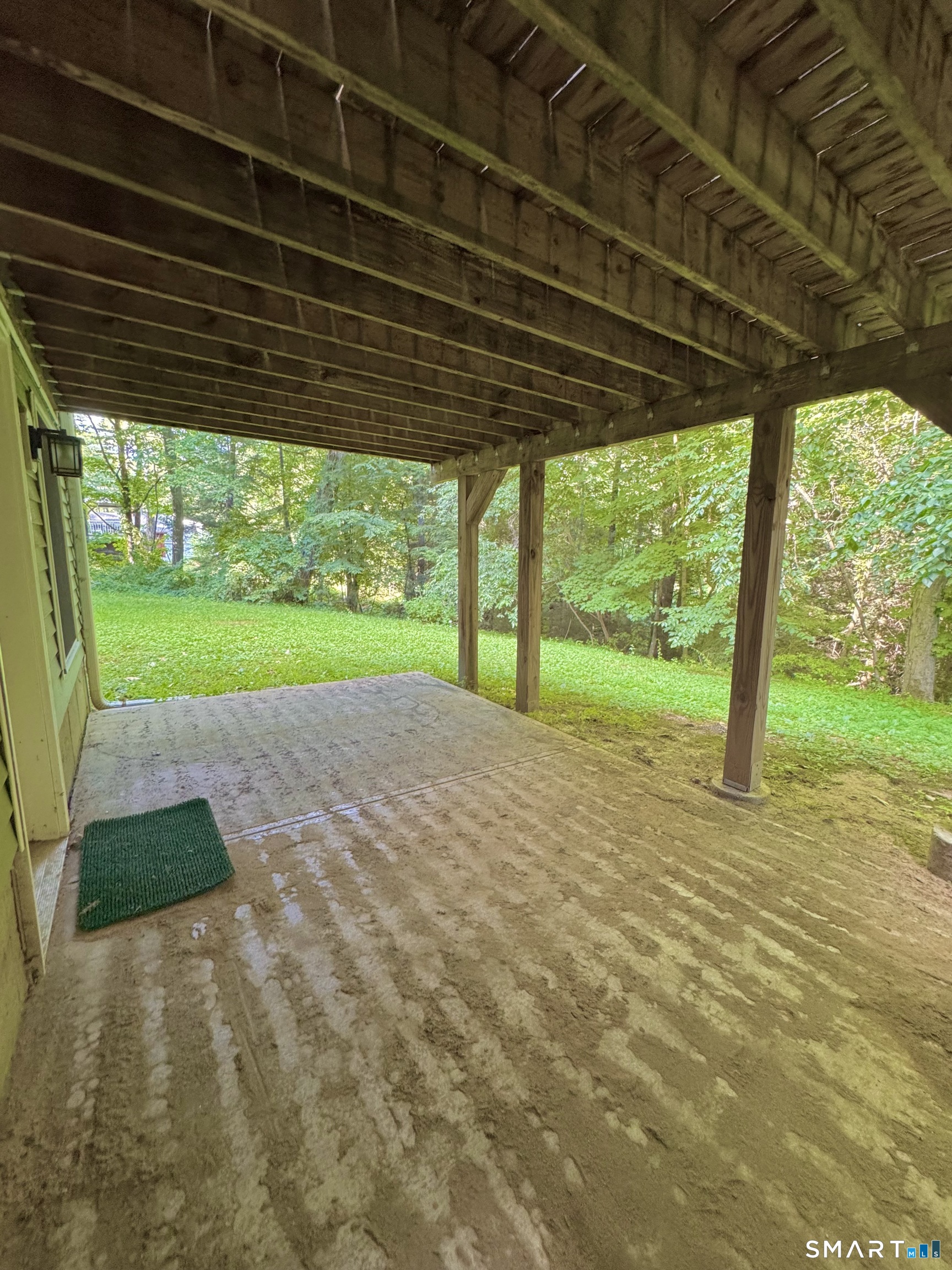 24 Old Simsbury Road Granby, CT 06035 - Photo 33 of 39 Patio under deck, off of rec room
