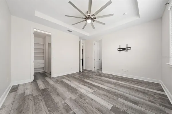 wooden floor in an empty room
