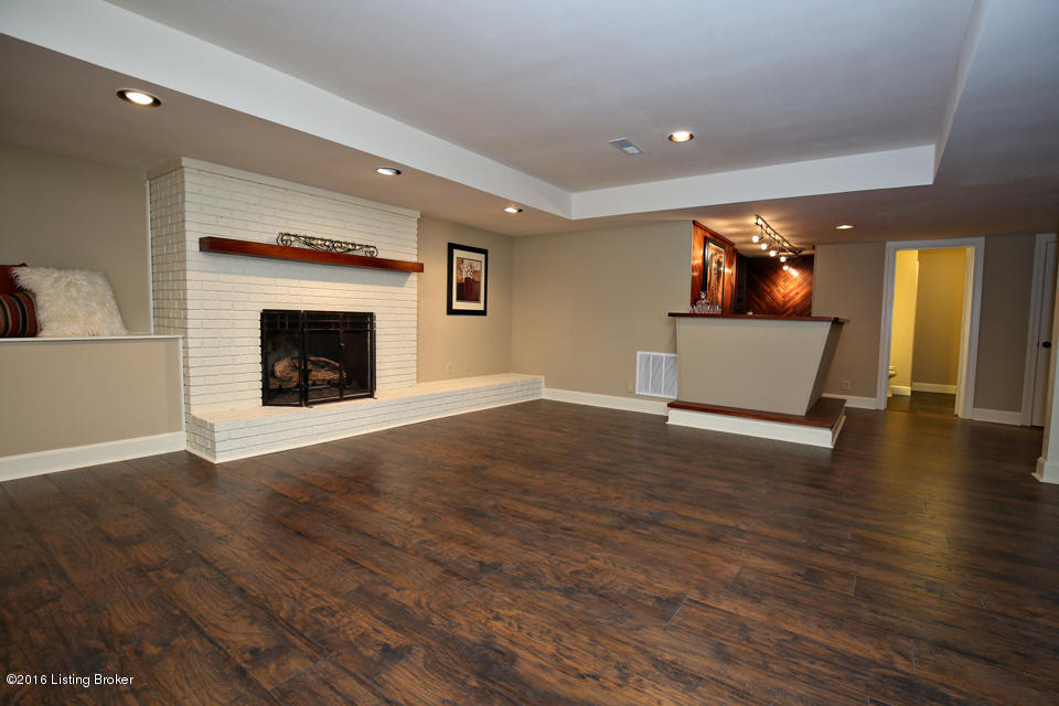 1 Riding Ridge Road Prospect, KY 40059 - Photo 33 of 50 Terrific lower level features a fireplace, wet bar & full bath!