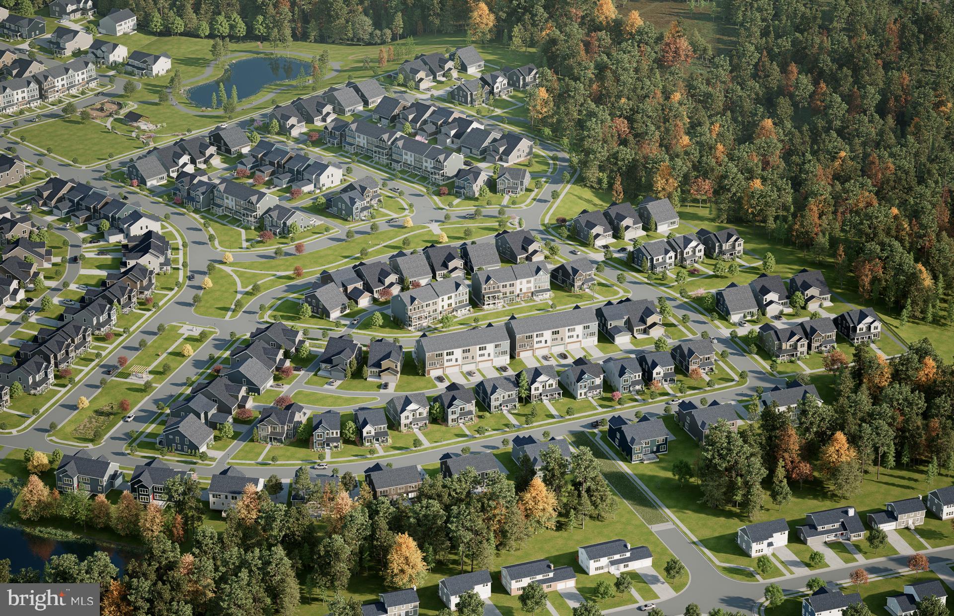 18315 Fox Xing Terrace Leesburg, VA 20176 - Photo 26 of 37 a view of a lake with a city