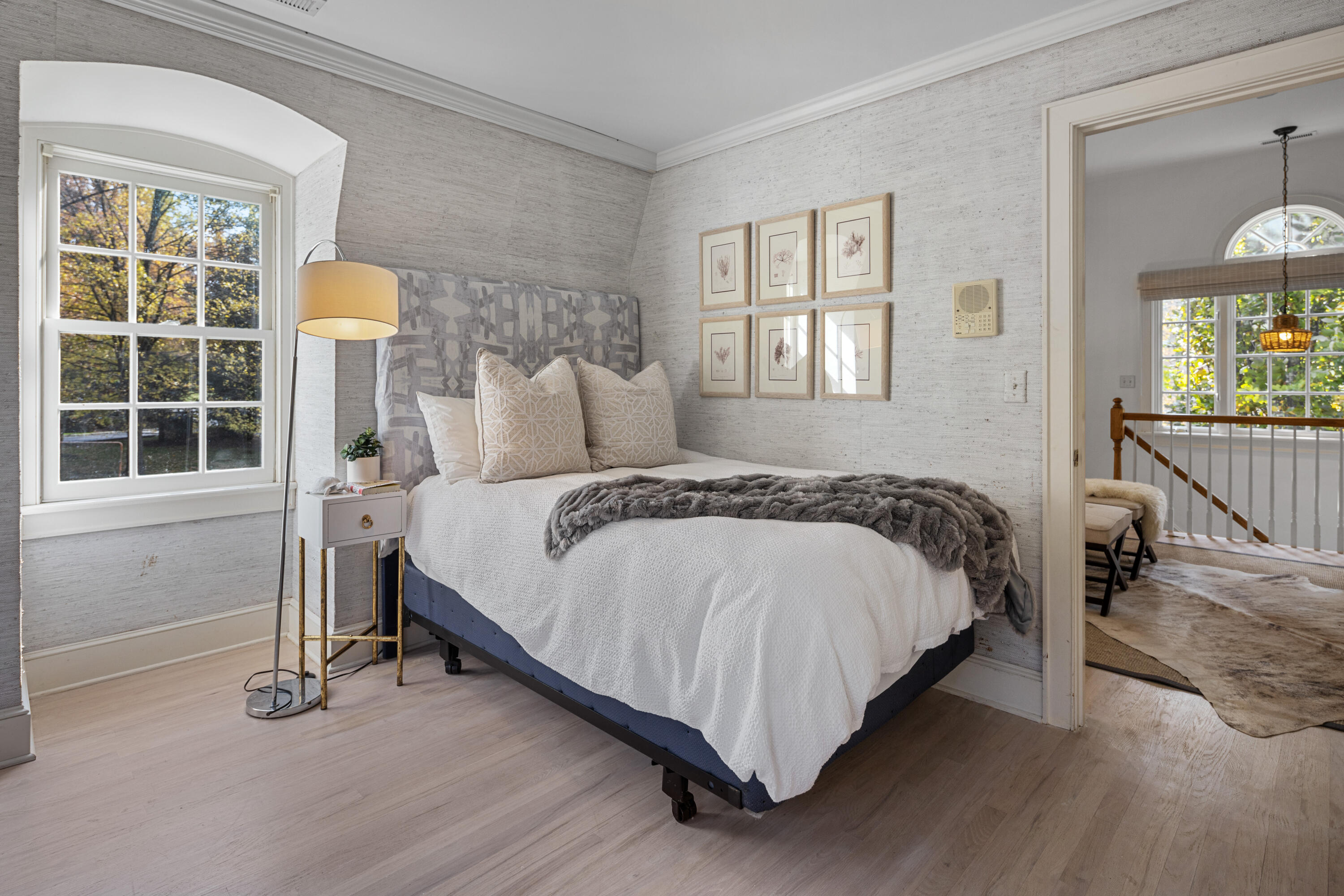 95 Ludlowe Road New Canaan, CT 06840 - Photo 25 of 37 a bedroom with a bed and a window