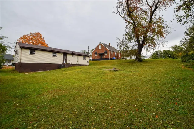 a house with a garden