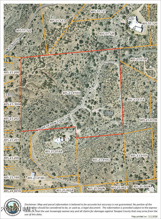 6100 Point Of View Trail Rimrock, AZ 86335 - Photo 22 of 28 6100 N Point of View Trl Map