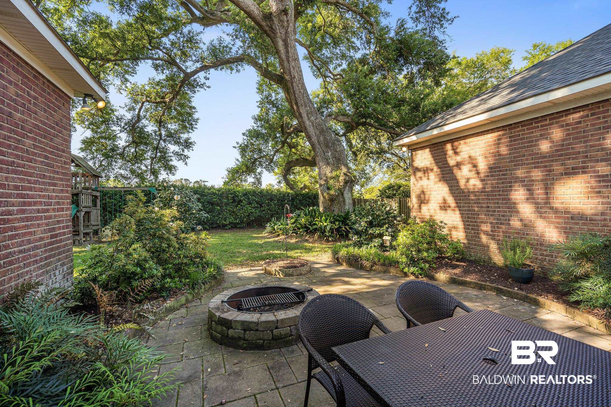 503 Potters Mills Road Daphne, AL 36526 - Photo 29 of 35 Paver Patio w/fire pit