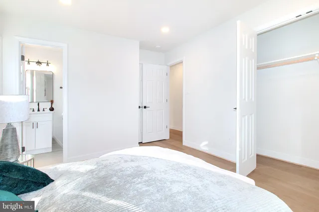 a view of a room with a very nice looking room