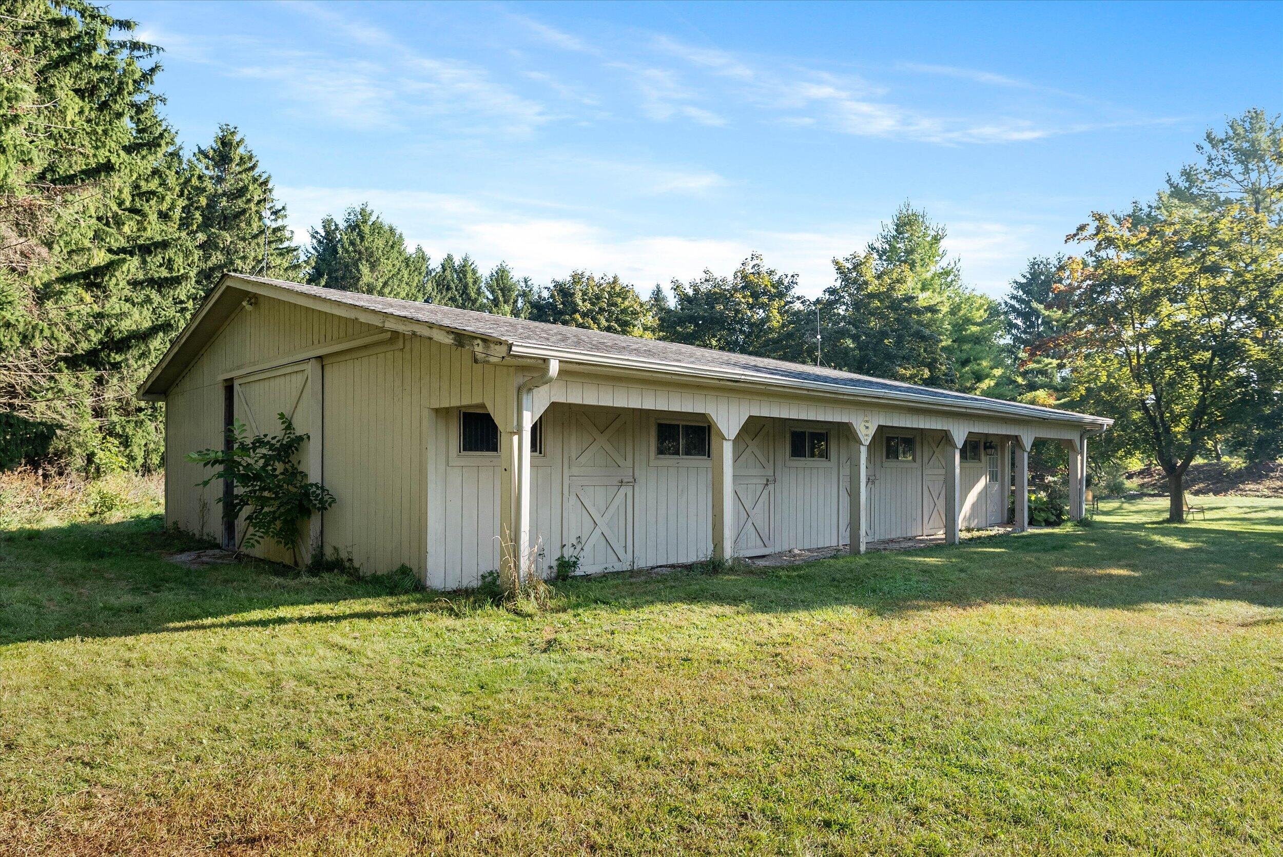 W6679 Red Fox Run Plymouth, WI 53073 - Photo 60 of 82 49-7 stall Horse Barn w/tack room