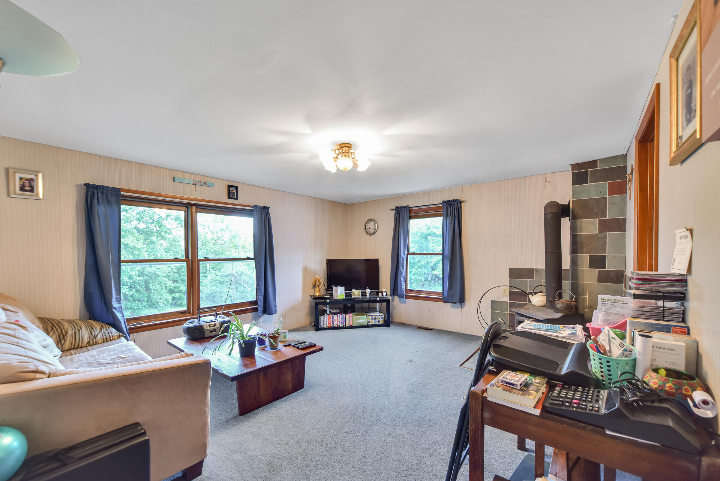 79 Fisher Road Bowdoinham, ME 04008 - Photo 30 of 45 Apartment Living Room