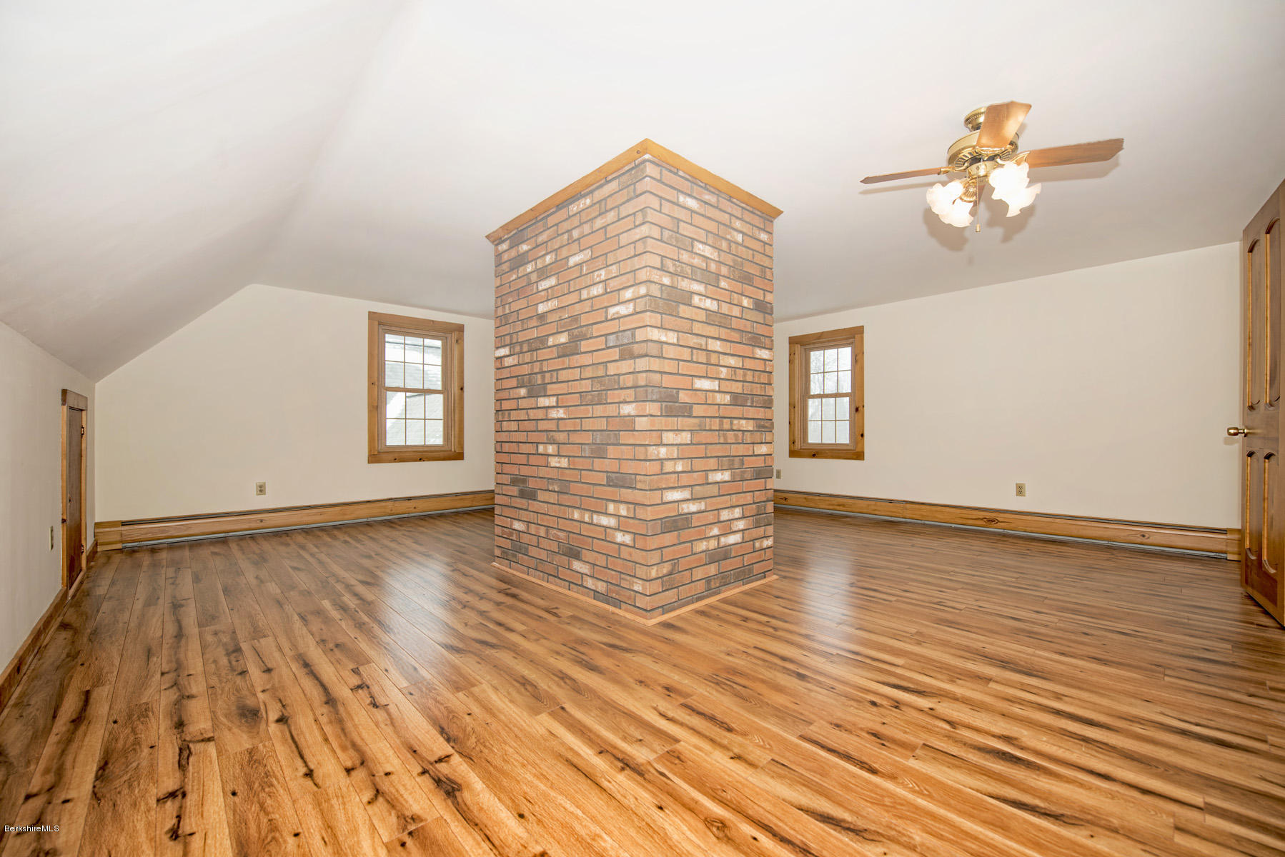 540 Main Road Monterey, MA 01245 - Photo 14 of 26 wooden floor in an empty room with a window