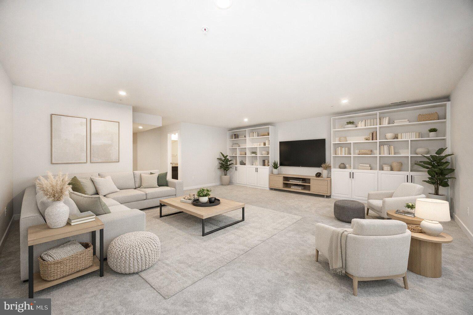 131 Mulberry Drive Malvern, PA 19355 - Photo 27 of 37 a living room with furniture and a flat screen tv