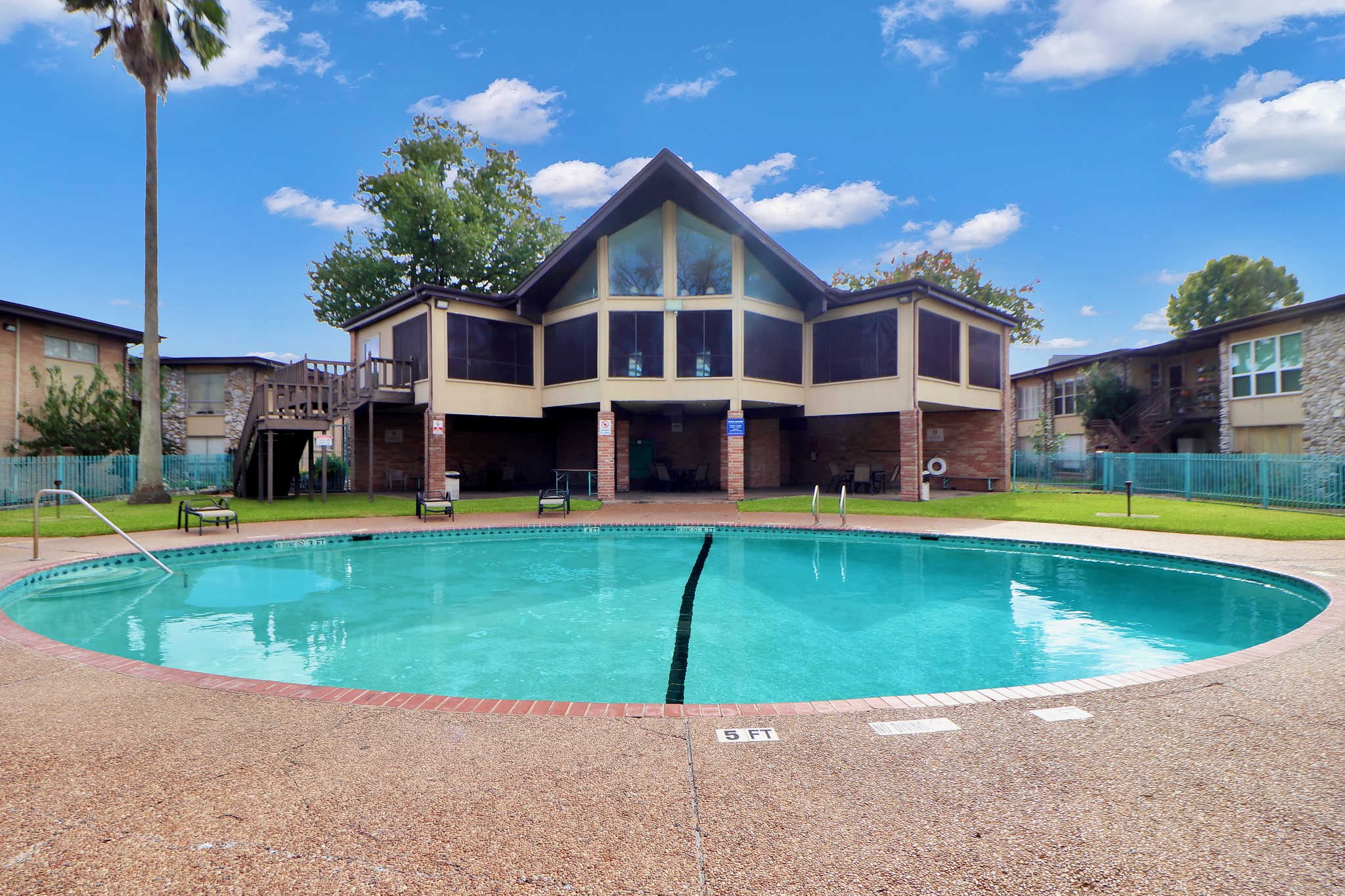 7047 Bissonnet Street, Unit 117 Houston, TX 77074 - Photo 2 of 17 a view of pool with a yard
