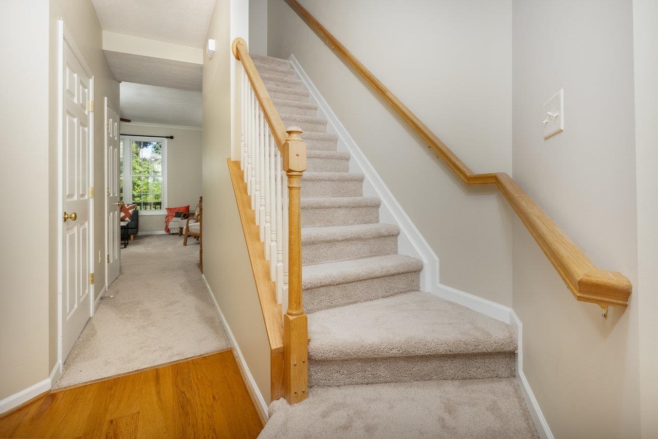 1398 Verdant Spring Lane Harrisonburg, VA 22801 - Photo 26 of 43 a view of staircase with white walls