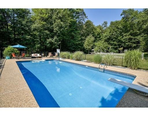 406 Sterling Road Holden, MA 01522 - Photo 34 of 42 a view of a backyard with swimming pool