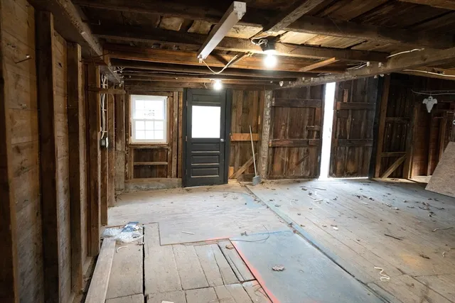 a view of water heater room