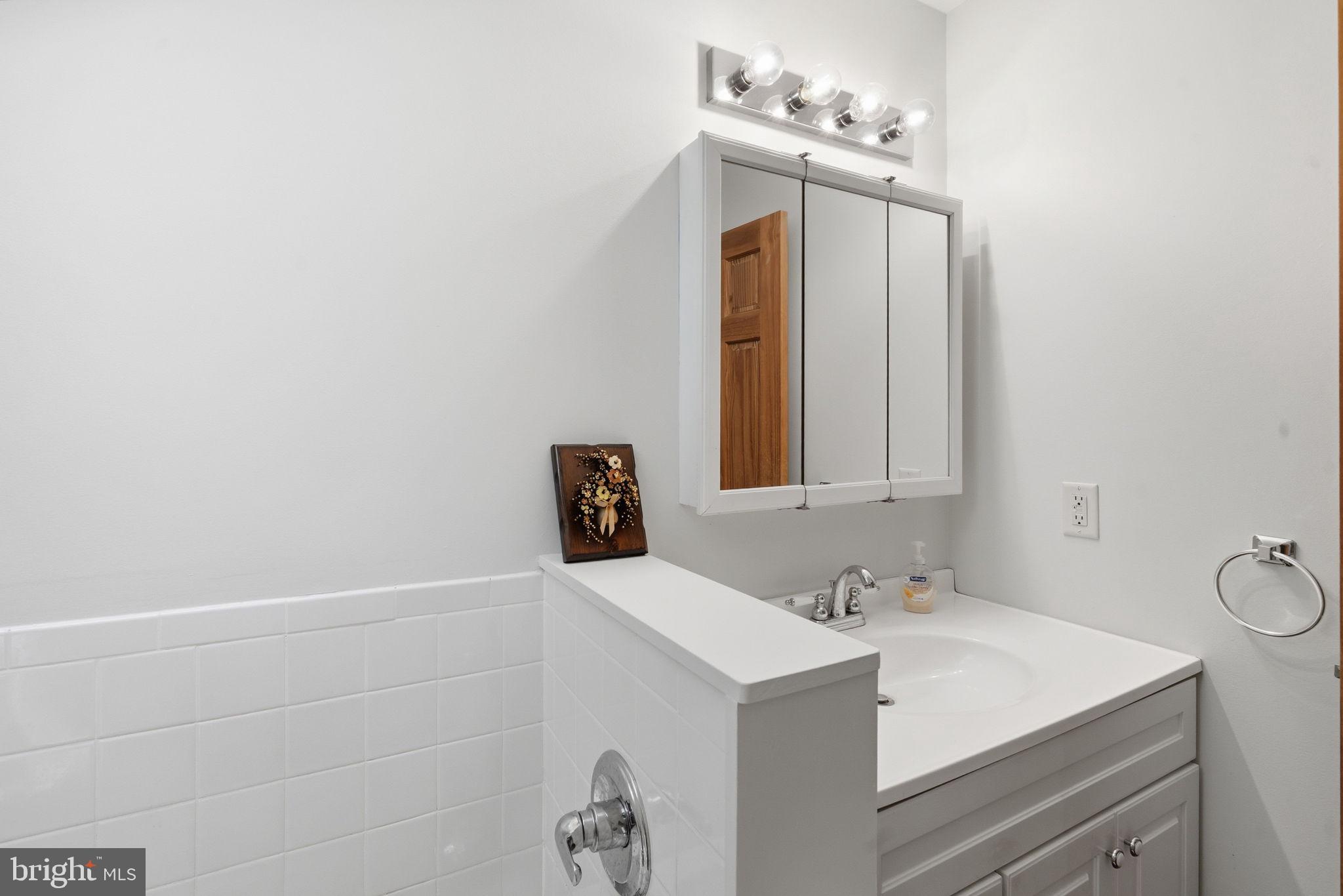 22300 Frazier Road Rock Hall, MD 21661 - Photo 21 of 38 a bathroom with a sink vanity and a mirror