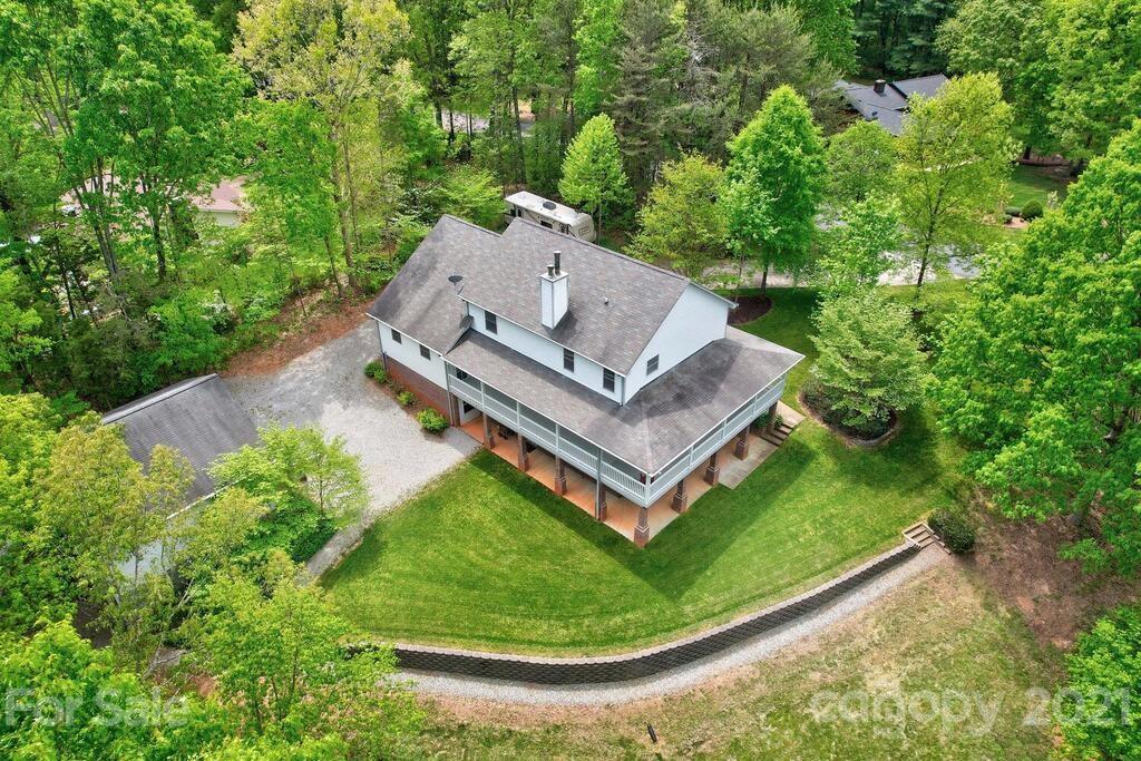 265 Deer Road Salisbury, NC 28146 - Photo 40 of 48 an aerial view of a house with a yard