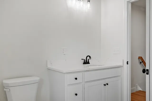 a bathroom with a sink and a toilet