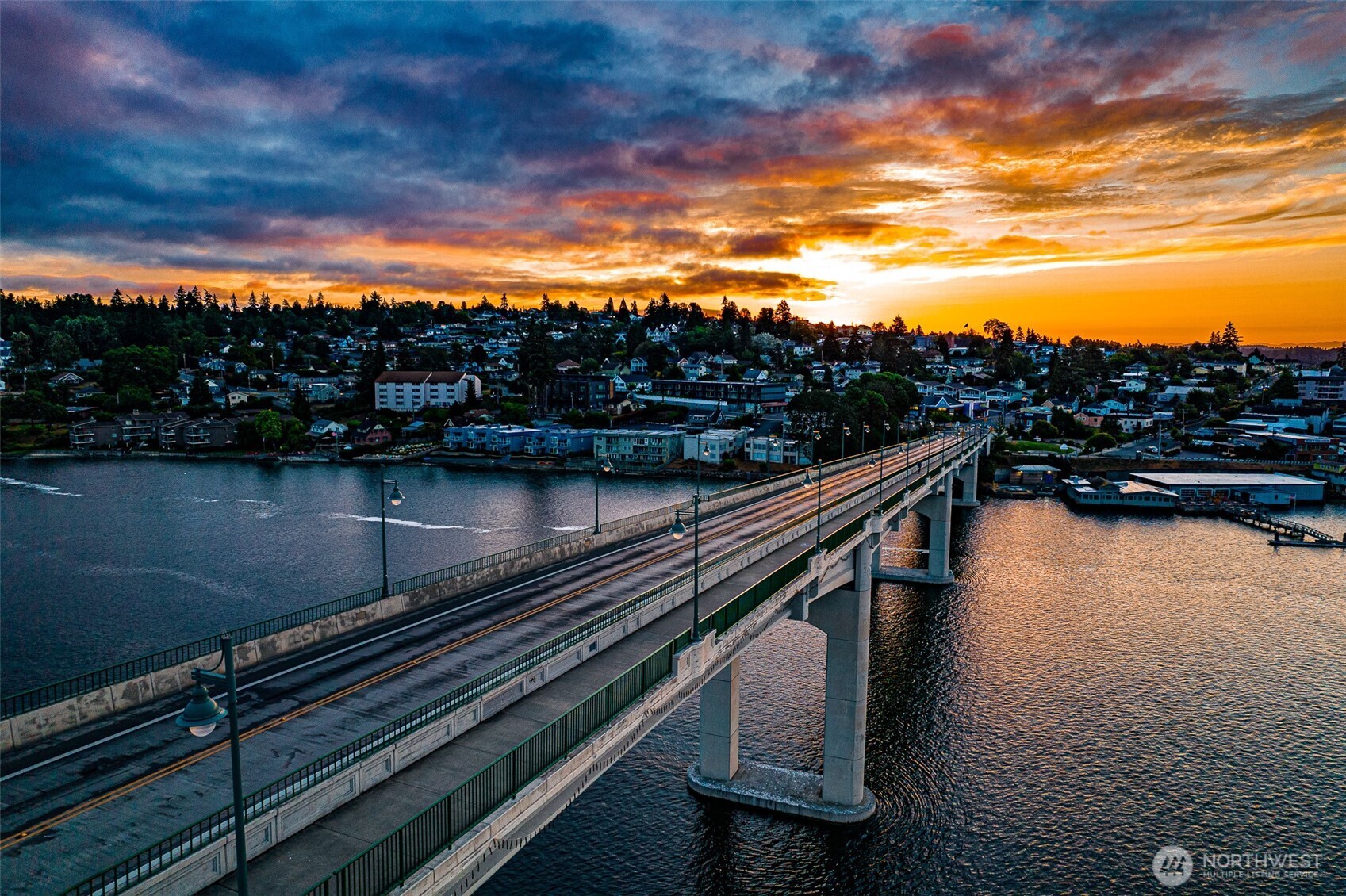 0 Scott Avenue Bremerton, WA 98310 - Photo 15 of 23 a view of city and lake