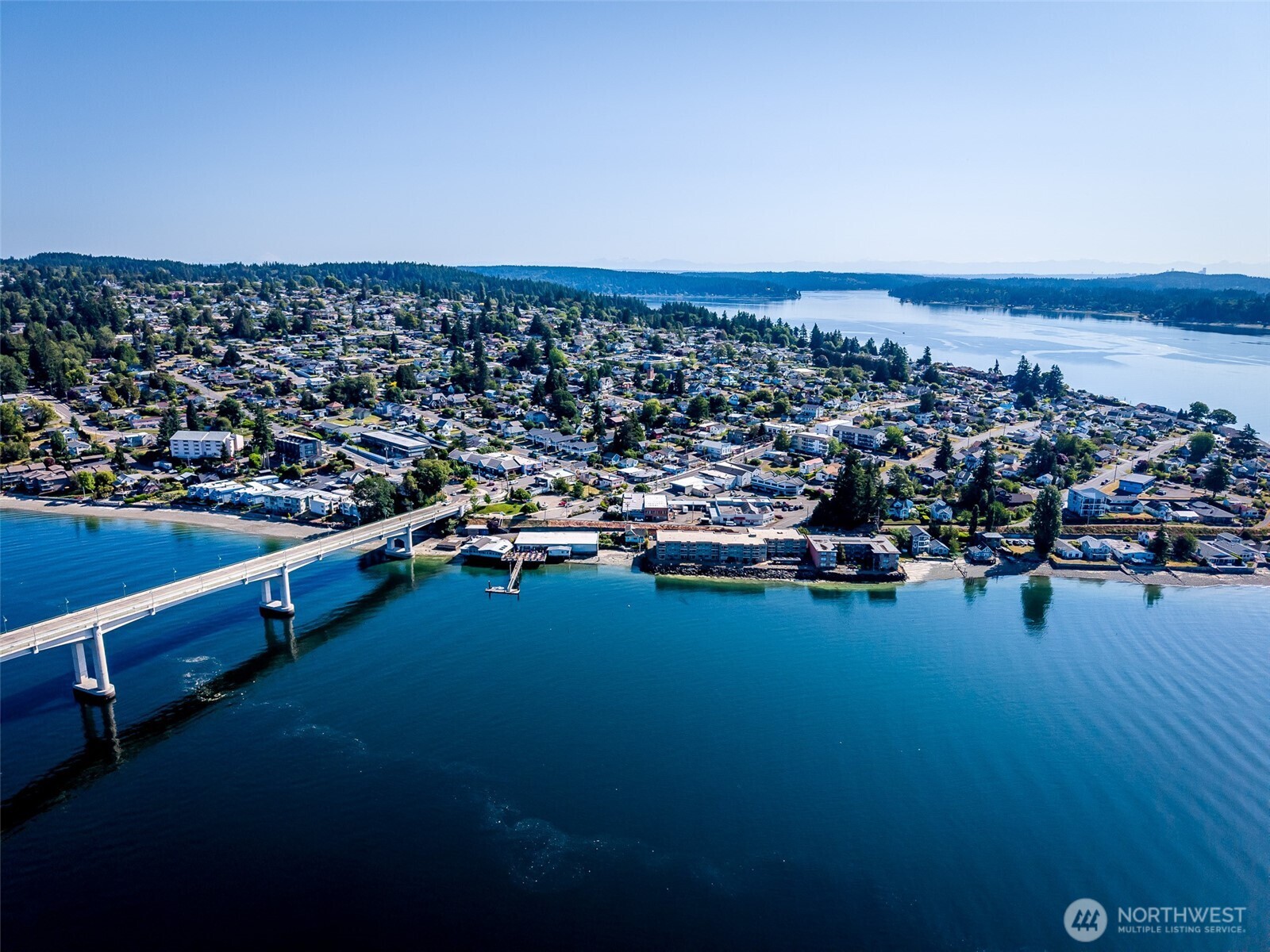 0 Scott Avenue Bremerton, WA 98310 - Photo 22 of 23 an aerial view of a city with lots of residential buildings