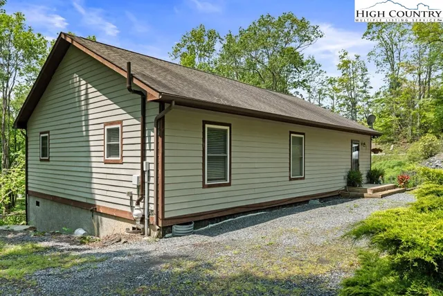 a view of a house with a patio
