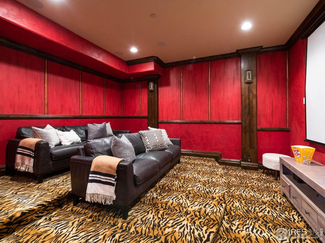 9840 Buckhorn Road Loveland, CO 80538 - Photo 21 of 40 Theater Room