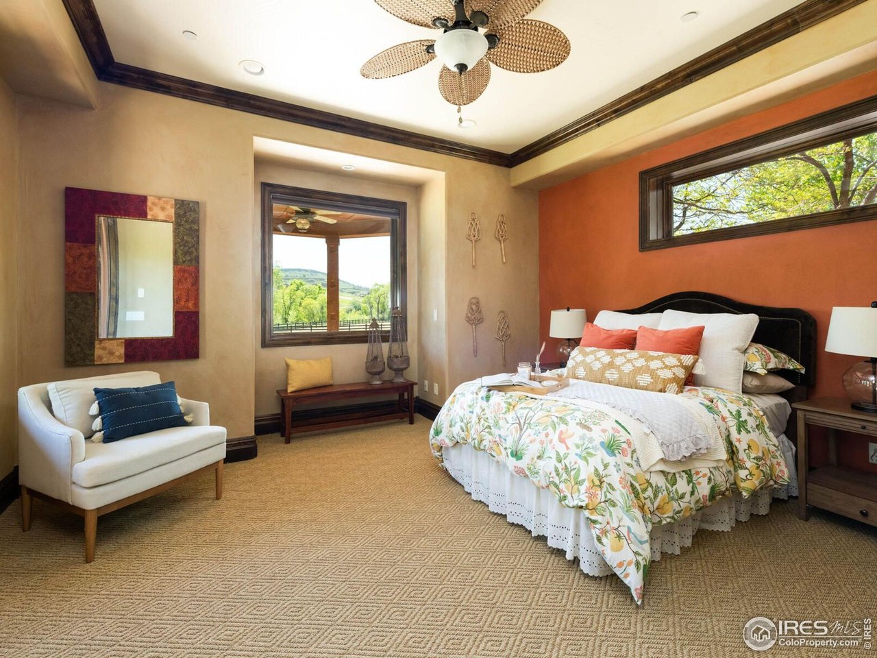 9840 Buckhorn Road Loveland, CO 80538 - Photo 23 of 40 Lower Level Guest Room with En-Suite Bathroom