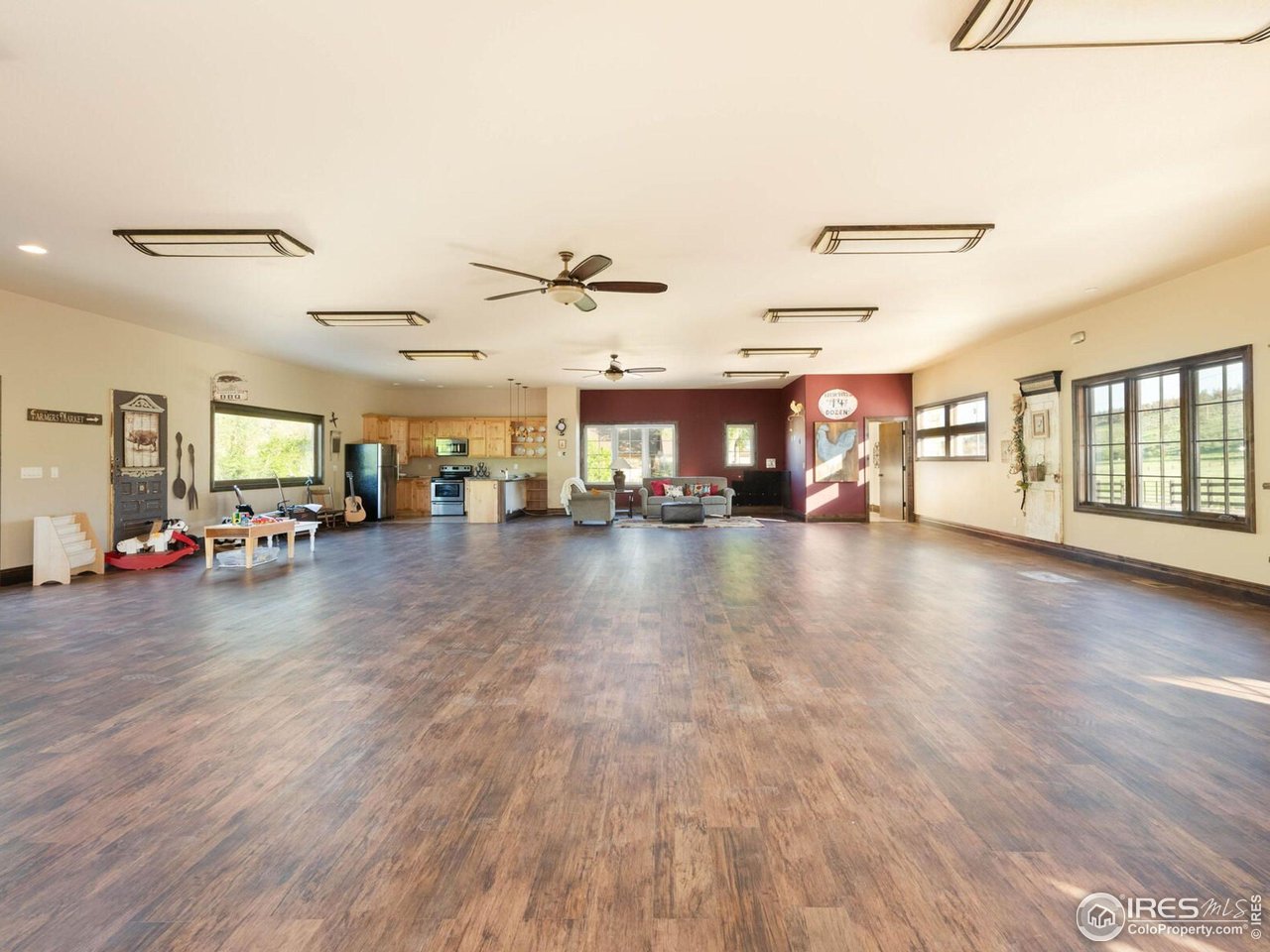 9840 Buckhorn Road Loveland, CO 80538 - Photo 33 of 40 4000 SqFt Shop, Garage, Equipment Storage with Upper Level Studio Space with Kitchen and Bath